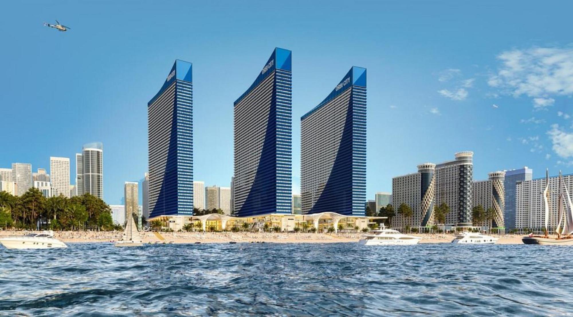 Delux Sea View Aparthotel In Orbi City Batumi Exterior foto